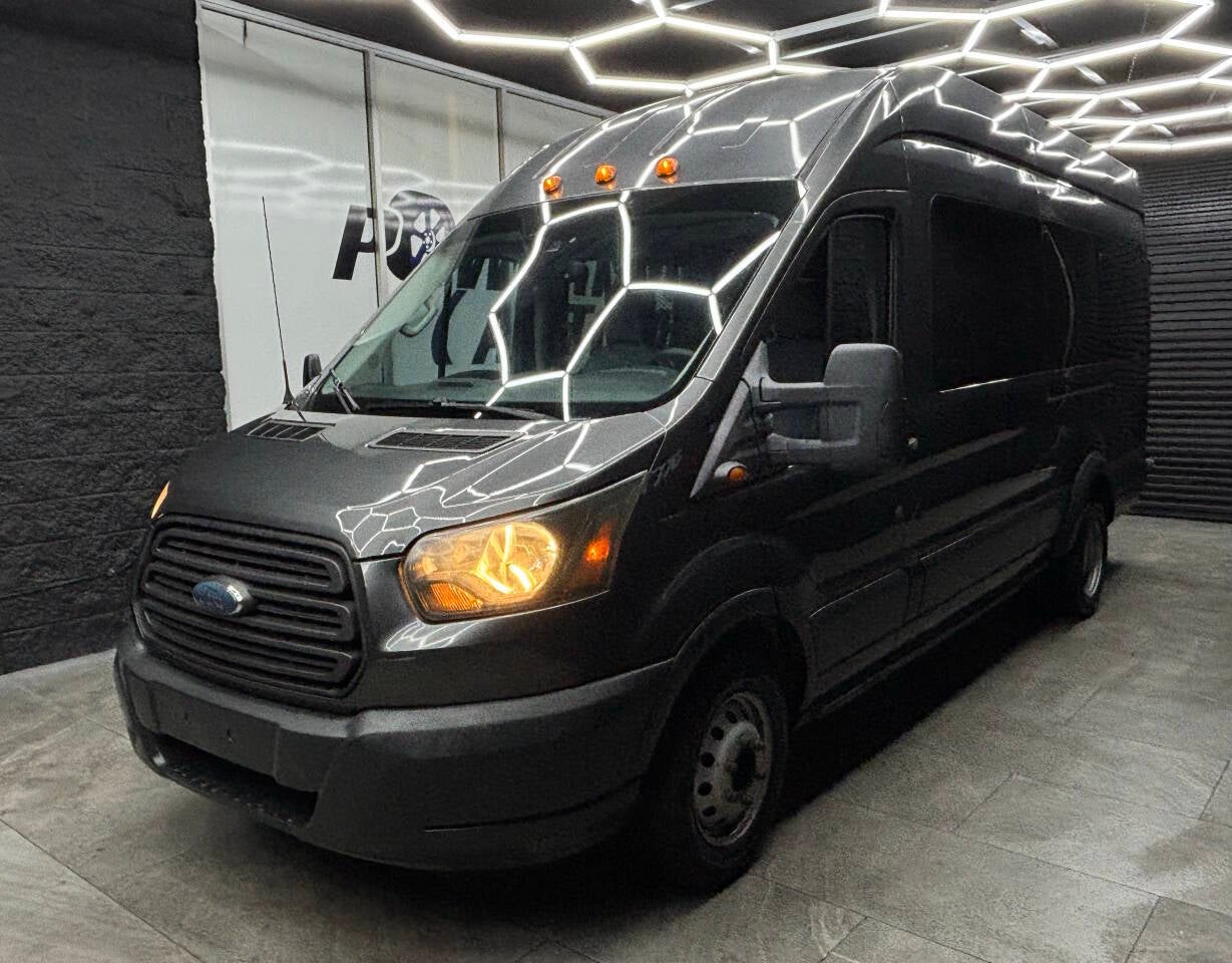 2017 Ford Transit 350 HD XL 3dr LWB High Roof DRW Extended Passenger Van w/Sliding Side Door