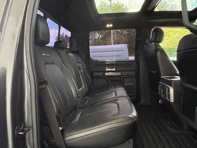 2017 Ford Super Duty F-350 SRW Platinum 4x4 4dr Crew Cab 8 ft. LB SRW Pickup