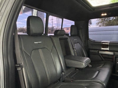 2017 Ford Super Duty F-350 SRW Platinum 4x4 4dr Crew Cab 8 ft. LB SRW Pickup