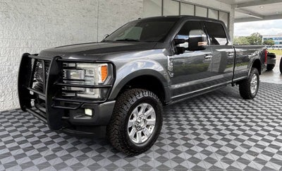 2017 Ford Super Duty F-350 SRW Platinum 4x4 4dr Crew Cab 8 ft. LB SRW Pickup
