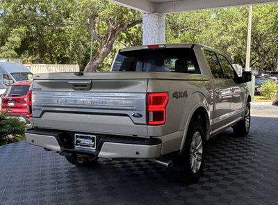 2018 Ford F-150 Platinum 4x4 4dr SuperCrew 5.5 ft. SB