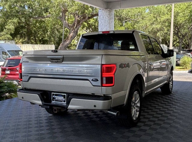 2018 Ford F-150 Platinum 4x4 4dr SuperCrew 5.5 ft. SB