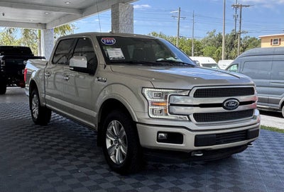 2018 Ford F-150 Platinum 4x4 4dr SuperCrew 5.5 ft. SB
