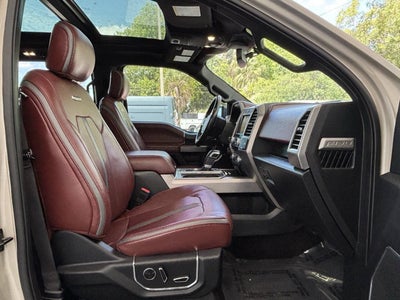 2018 Ford F-150 Platinum 4x4 4dr SuperCrew 5.5 ft. SB