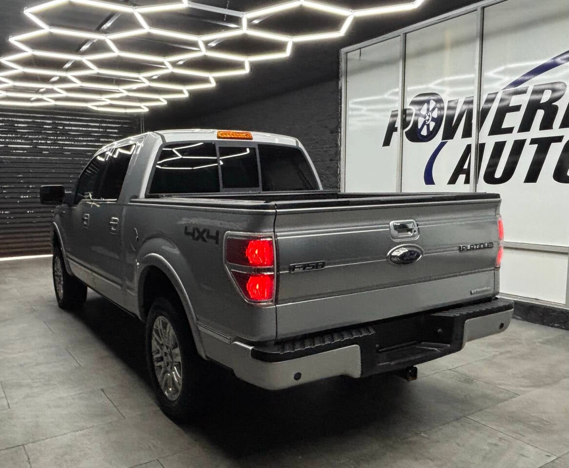 2012 Ford F-150 Platinum 4x4 4dr SuperCrew Styleside 5.5 ft. SB