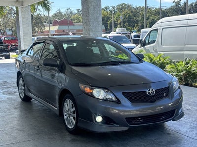 2009 Toyota Corolla S 4dr Sedan 4A