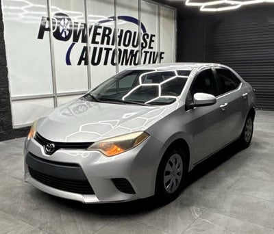 2015 Toyota Corolla L 4dr Sedan 4A