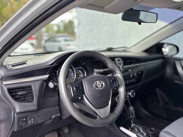 2015 Toyota Corolla L 4dr Sedan 4A