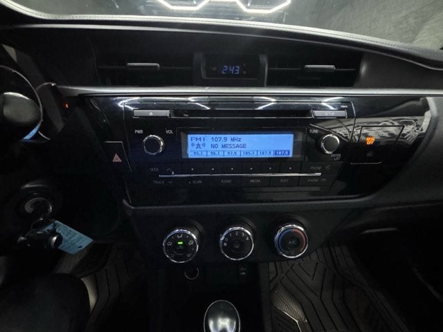 2015 Toyota Corolla L 4dr Sedan 4A