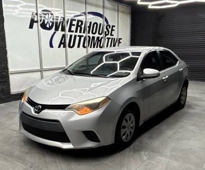 2015 Toyota Corolla L 4dr Sedan 4A