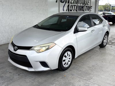 2015 Toyota Corolla L 4dr Sedan 4A