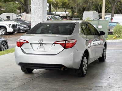 2015 Toyota Corolla L 4dr Sedan 4A