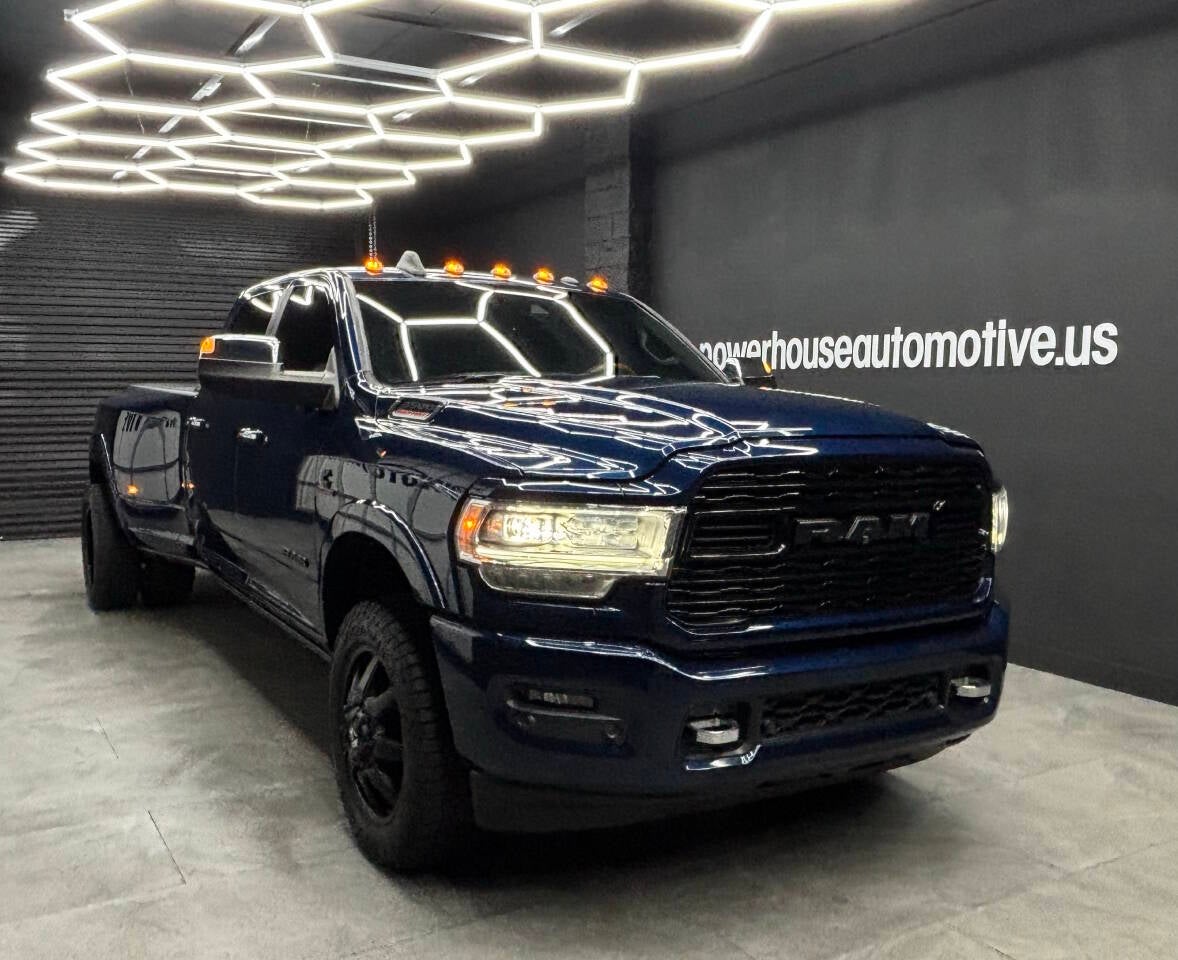 2020 RAM 3500 Laramie Longhorn 4x4 4dr Crew Cab 8 ft. LB DRW Pickup