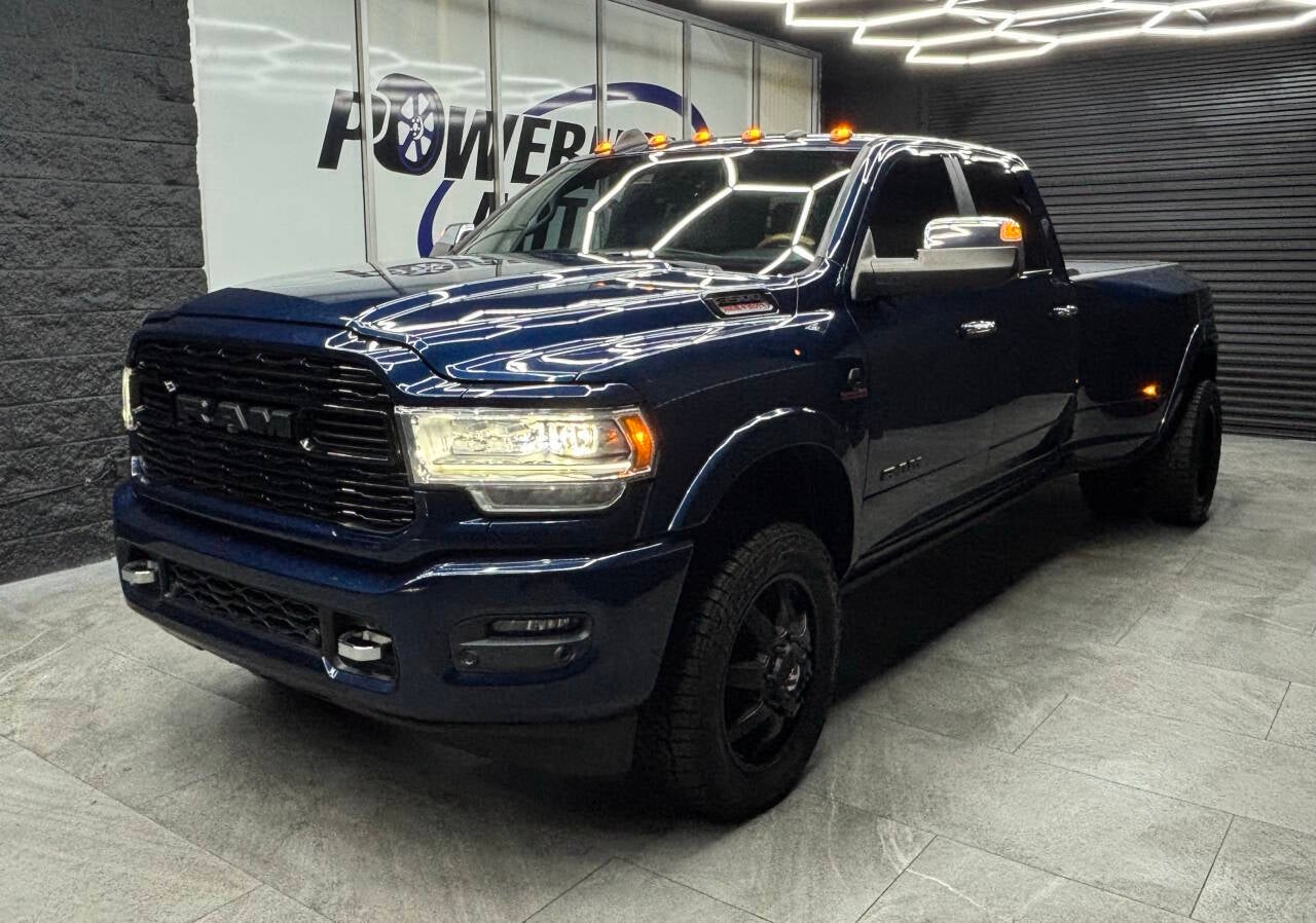 2020 RAM 3500 Laramie Longhorn 4x4 4dr Crew Cab 8 ft. LB DRW Pickup