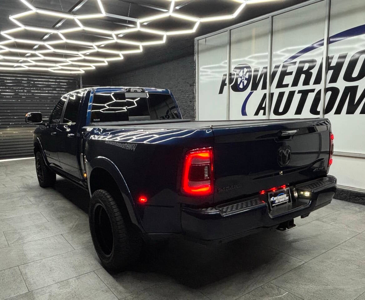2020 RAM 3500 Laramie Longhorn 4x4 4dr Crew Cab 8 ft. LB DRW Pickup
